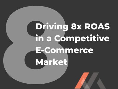 Driving 8x ROAS in a Competitive E-commerce Market